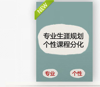 专业生涯规划,个性课程分化